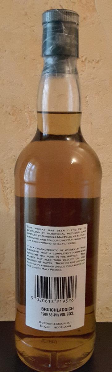 Bruichladdich 1989 GM