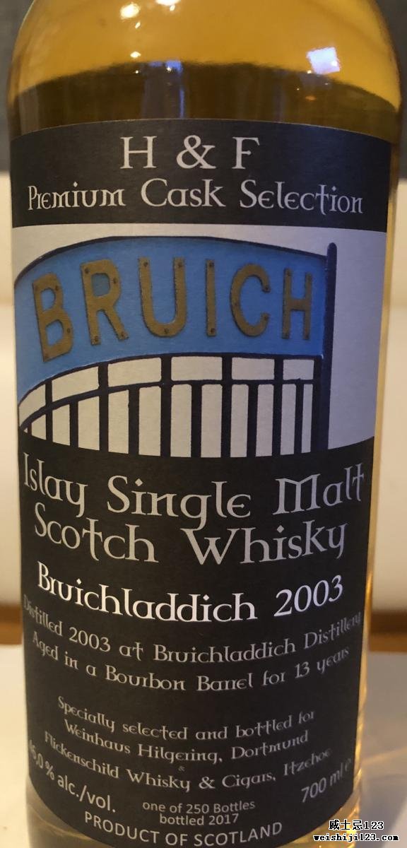 Bruichladdich 2003 Fs