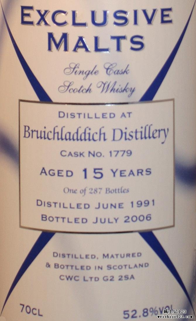 Bruichladdich 1991 CWC