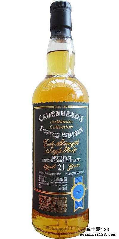 Bruichladdich 1992 CA