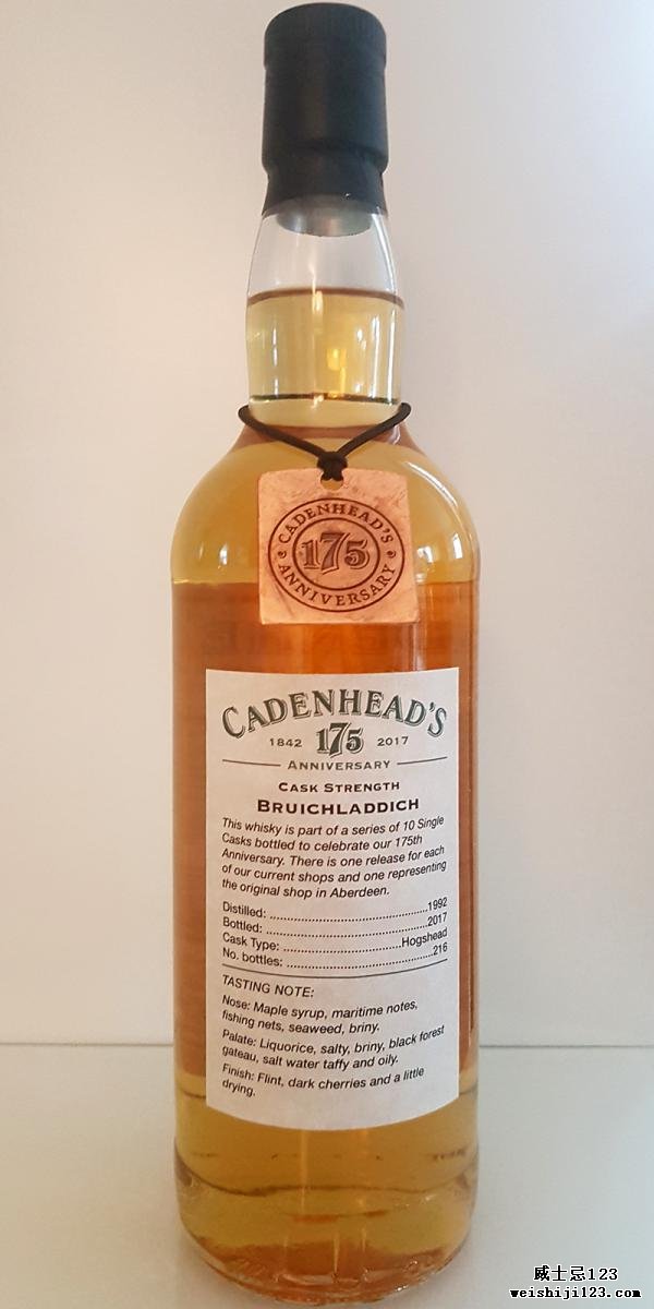 Bruichladdich 1992 CA