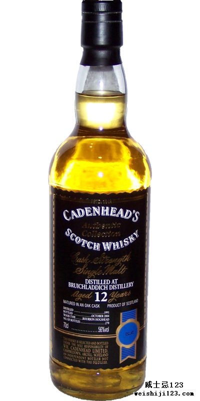 Bruichladdich 1991 CA