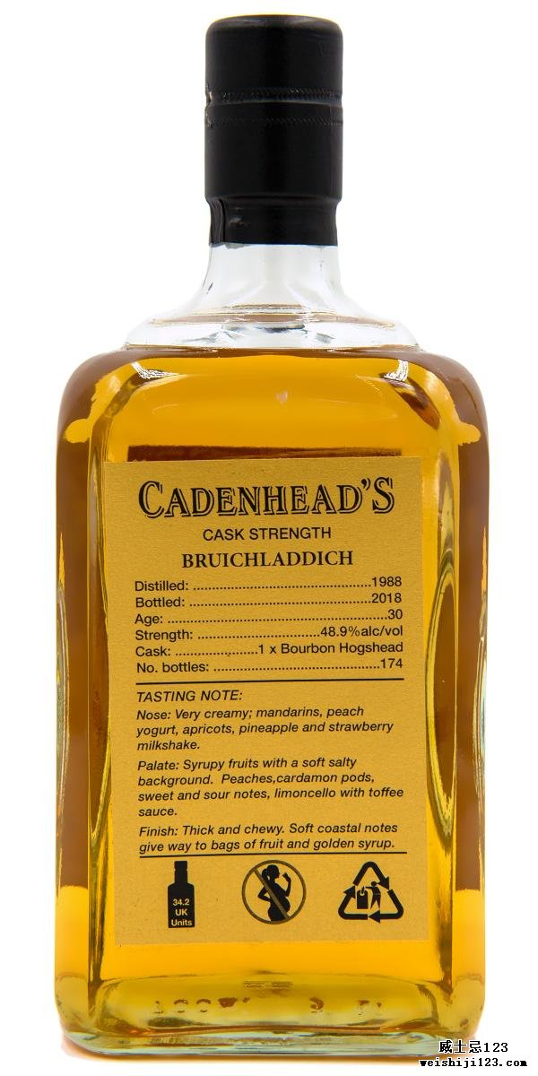 Bruichladdich 1988 CA