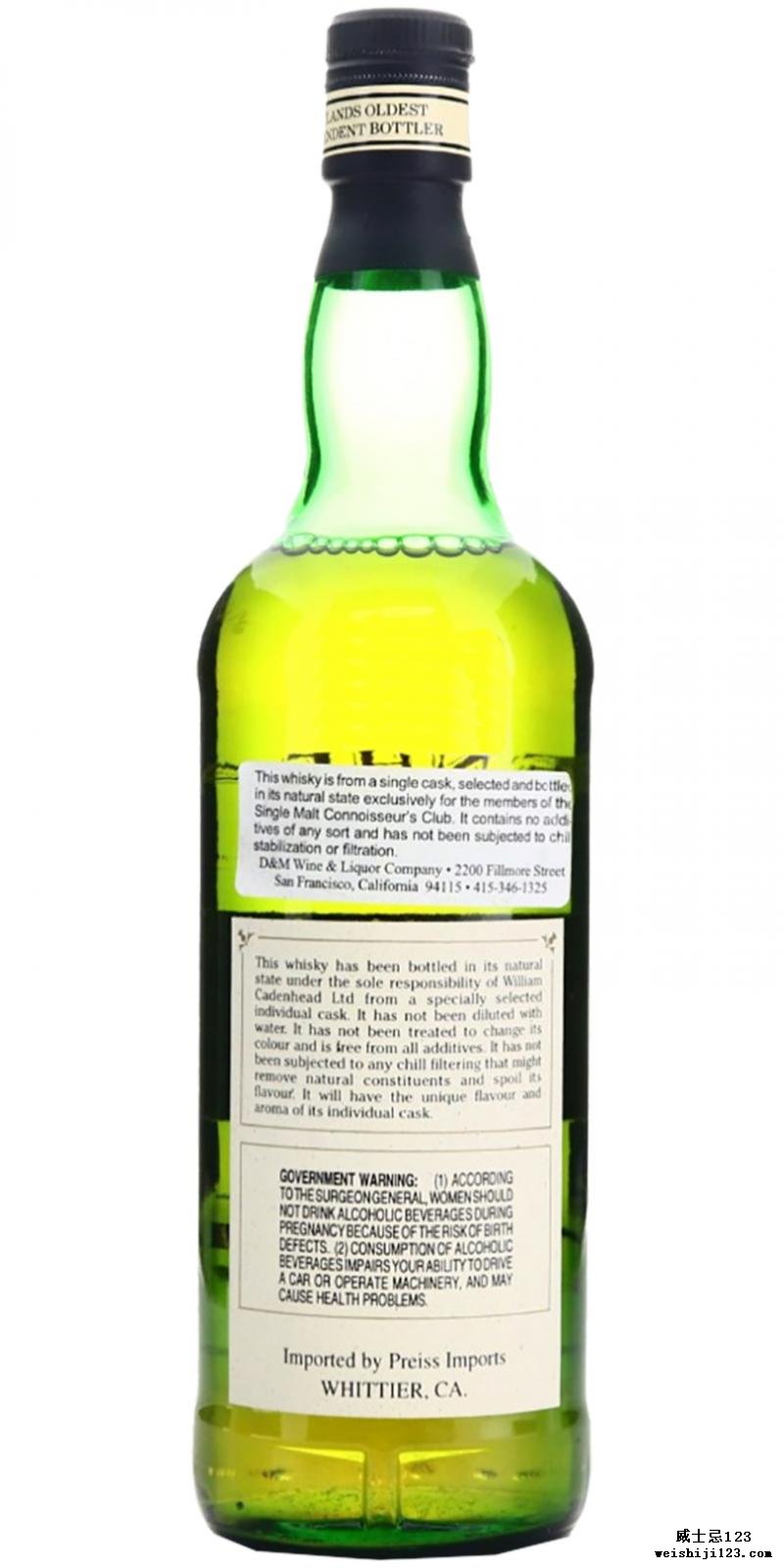 Bruichladdich 1979 CA