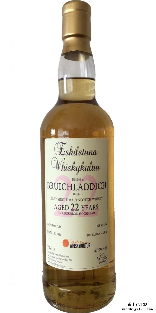 Bruichladdich 1991 EWK