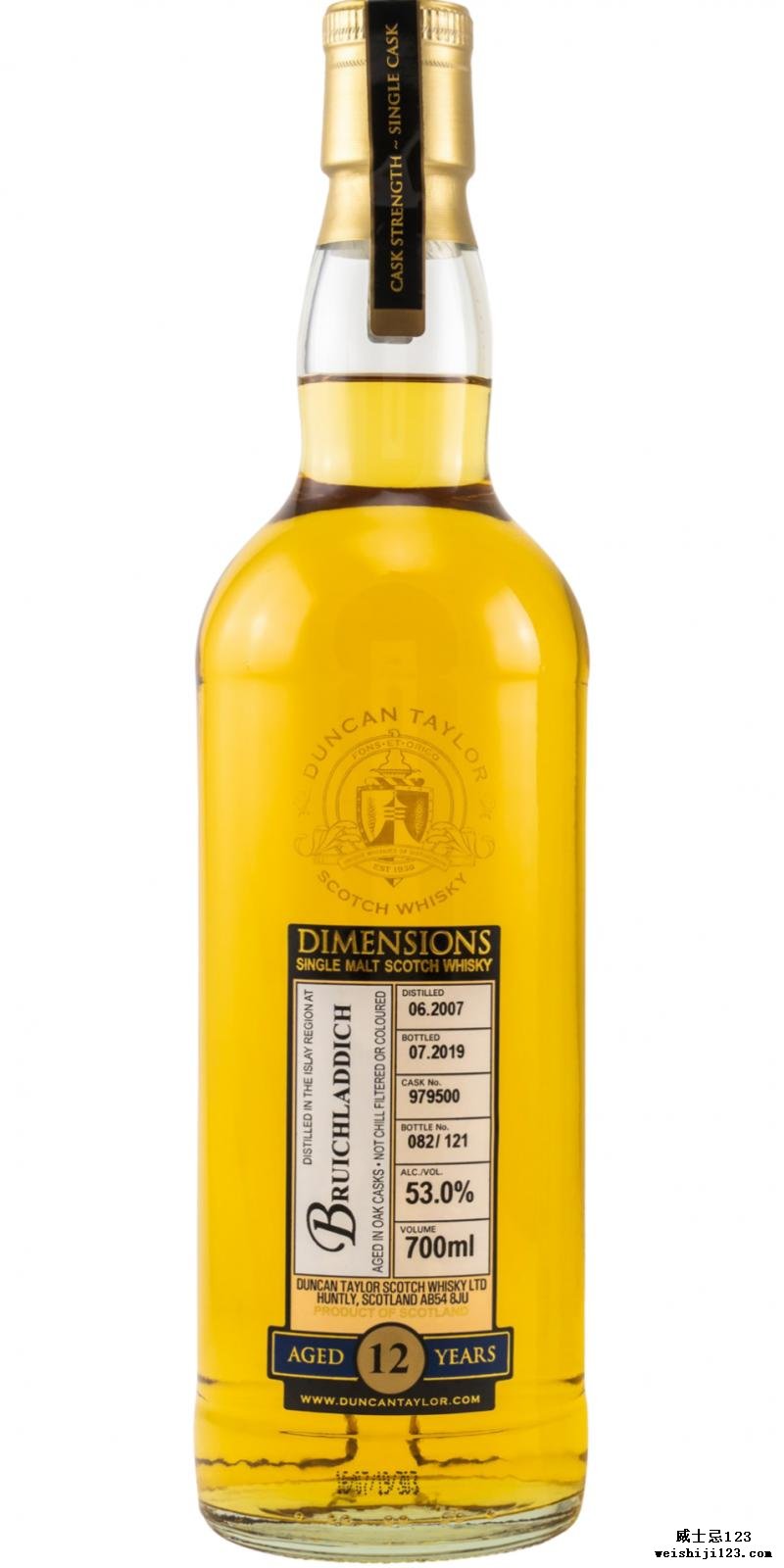 Bruichladdich 2007 DT