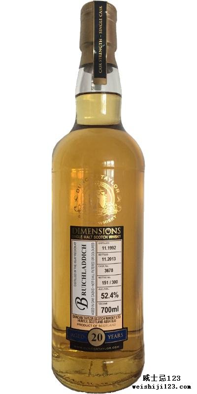 Bruichladdich 1992 DT