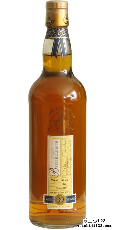 Bruichladdich 1966 DT