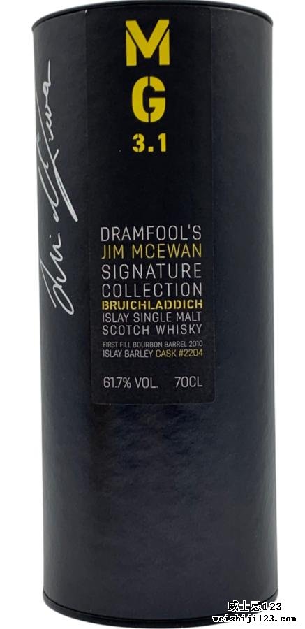 Bruichladdich 2010 Islay Barley Df