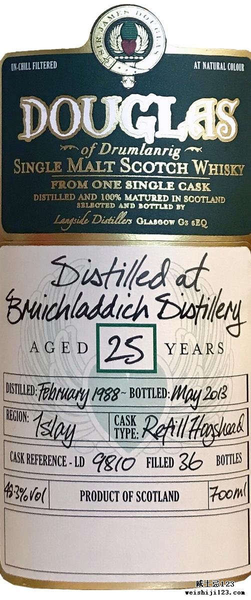 Bruichladdich 1988 DoD