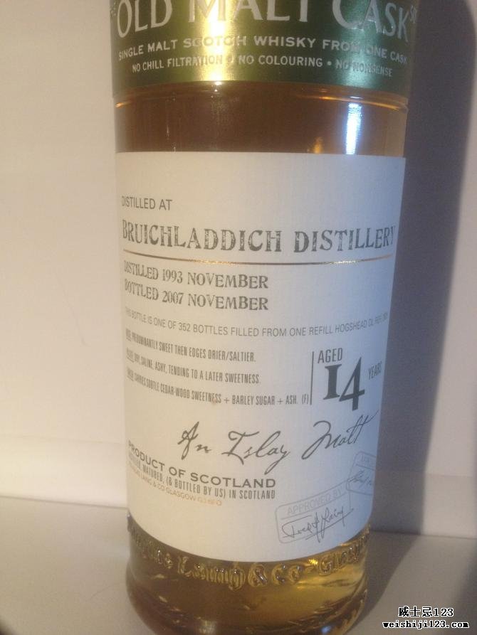 Bruichladdich 1993 DL