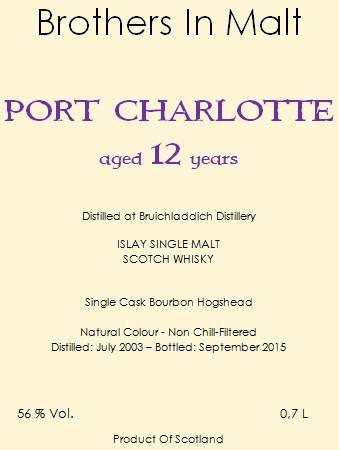 Port Charlotte 2003 BiM