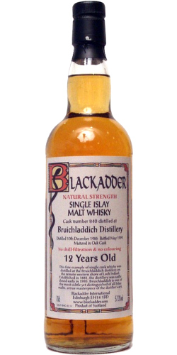 Bruichladdich 1986 BA