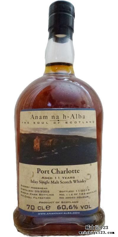 Port Charlotte 2002 ANHA