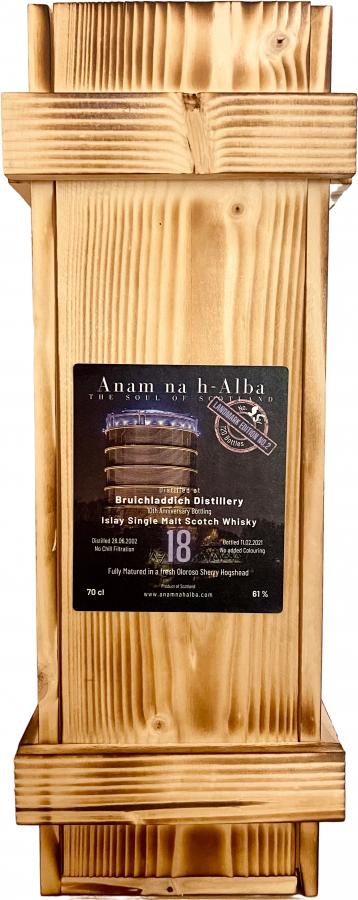 Bruichladdich 2002 Anha