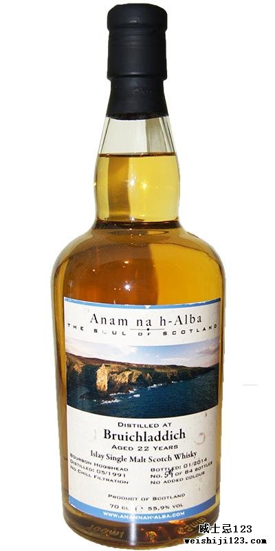 Bruichladdich 1991 ANHA