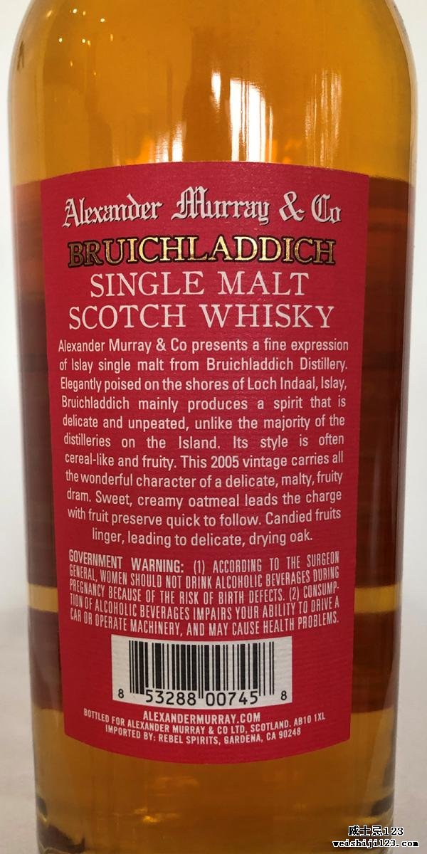 Bruichladdich 2005 AMC