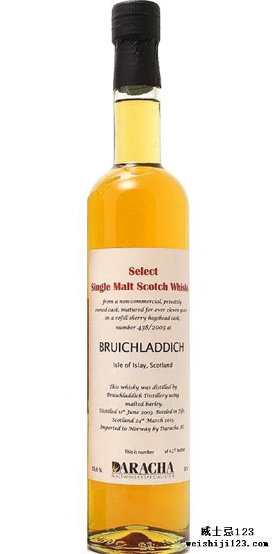 Bruichladdich 2003 AD