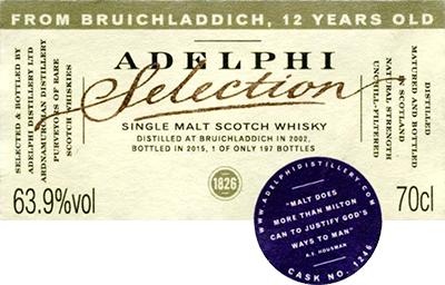 Bruichladdich 2002 AD