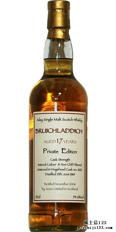 Bruichladdich 1989 AcL