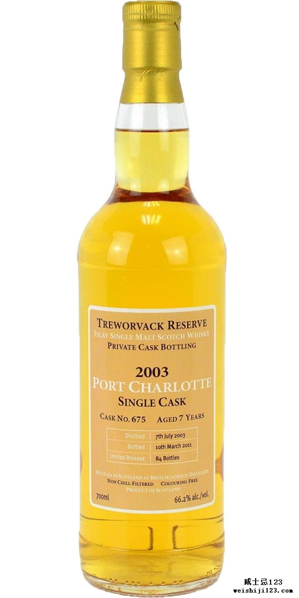 Port Charlotte 2003 Treworvack Reserve