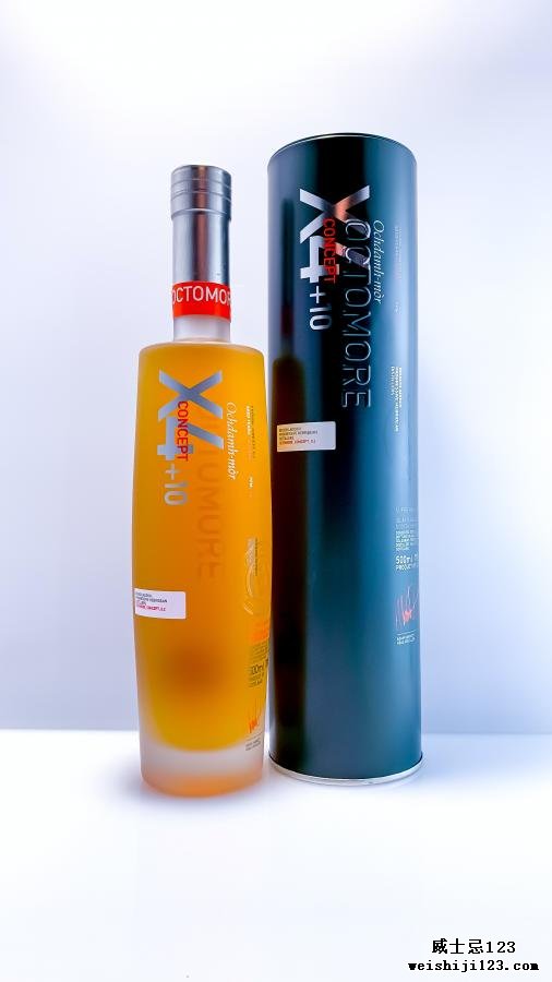 Octomore Edition X4 + 10 / Concept 0.2 /162 ppm