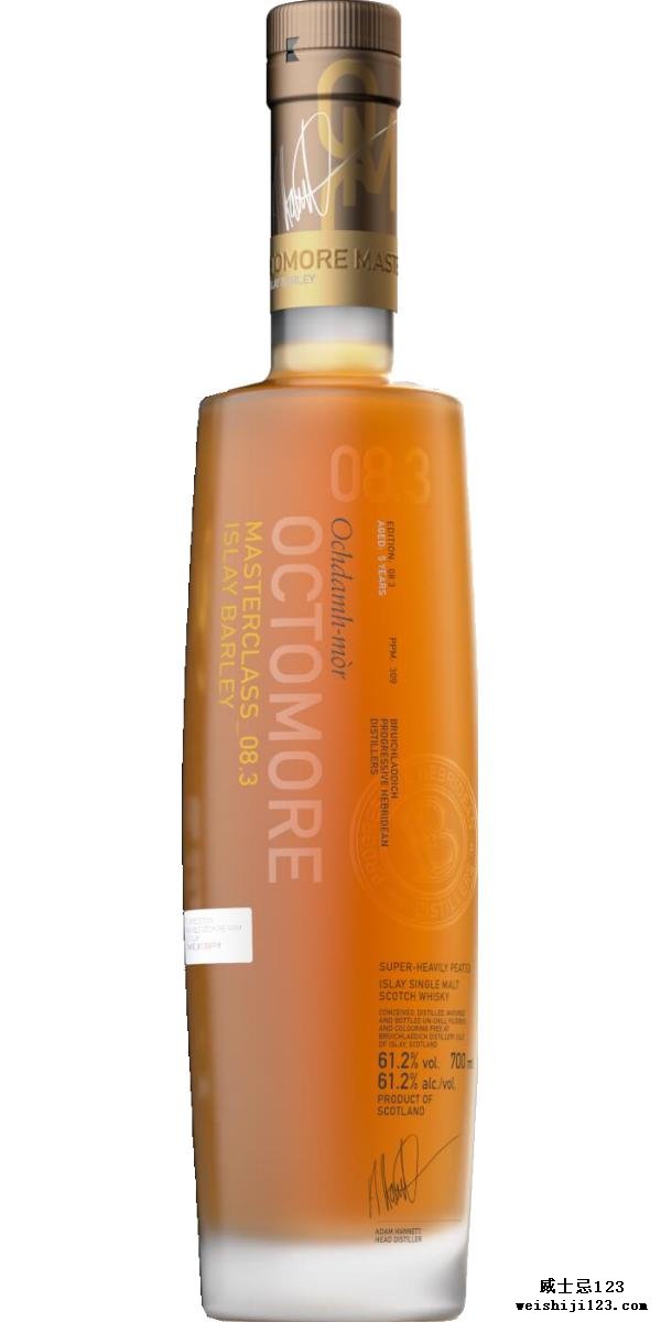 Octomore Edition 08.3 Masterclass / 309 PPM
