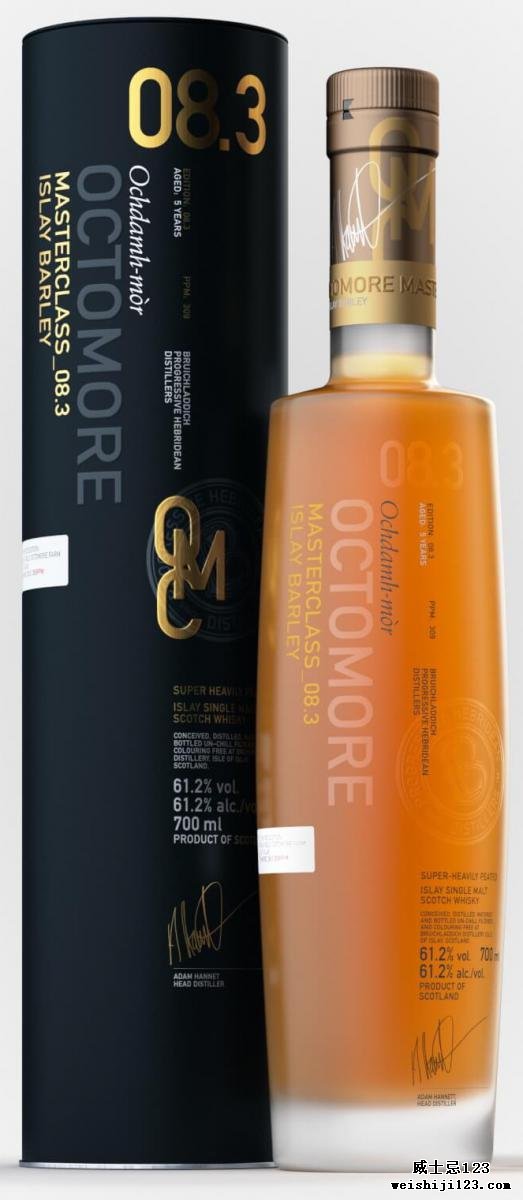 Octomore Edition 08.3 Masterclass / 309 PPM