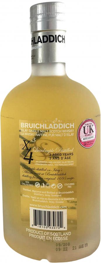 Bruichladdich X4+3 Quadrupled Distilled