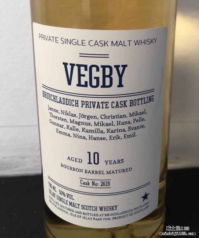 Bruichladdich Vegby