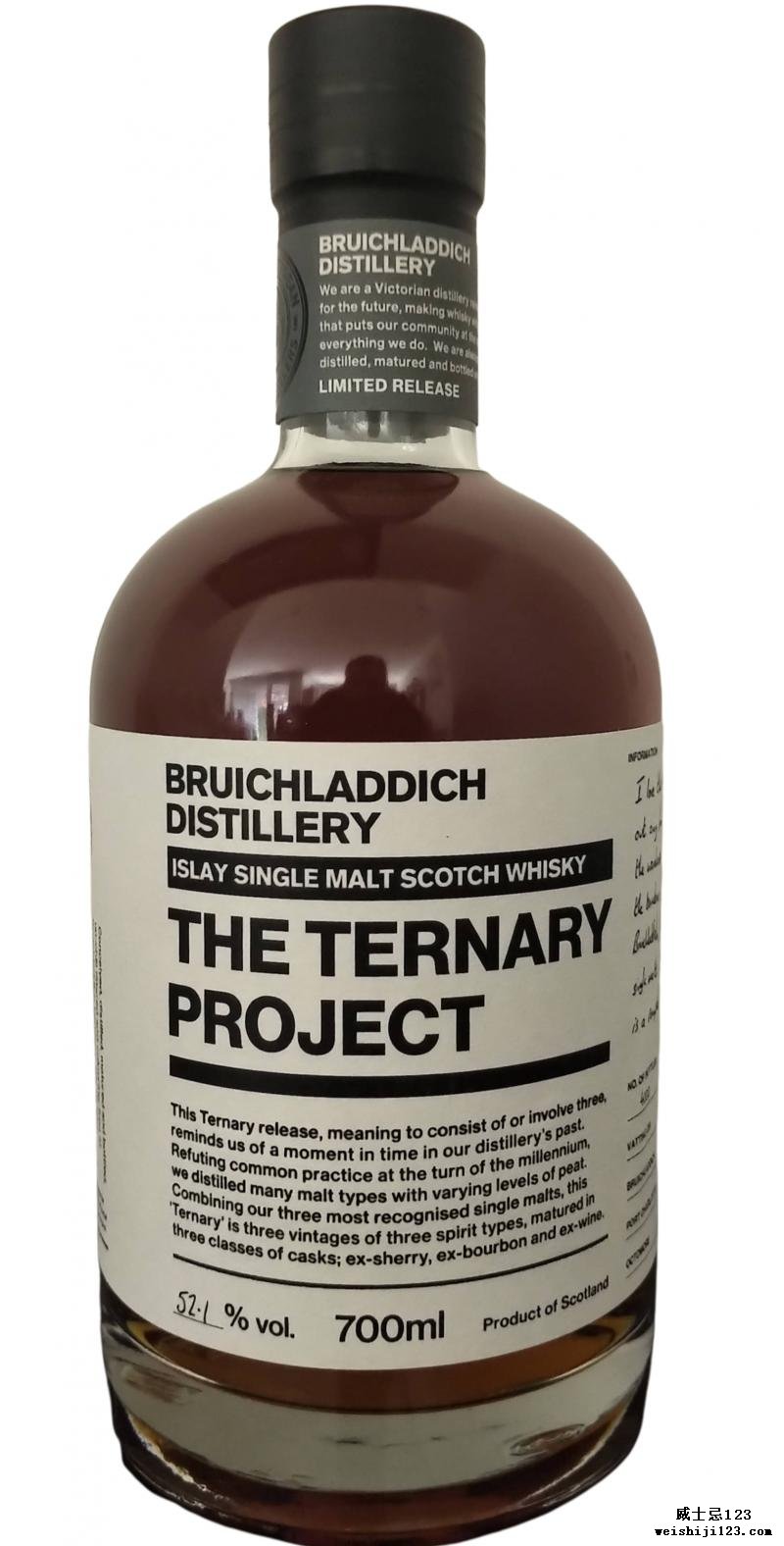 Bruichladdich The Ternary Project