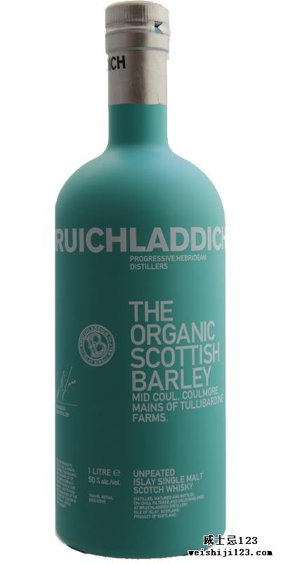 Bruichladdich The Organic Scottish Barley