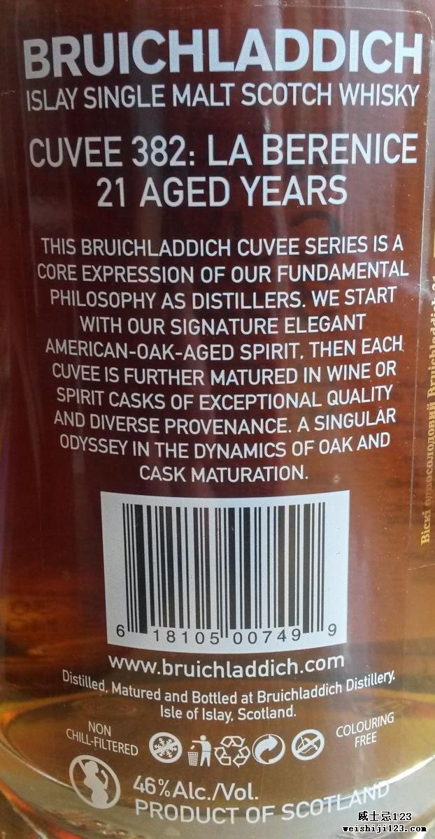 Bruichladdich Cuvée 382