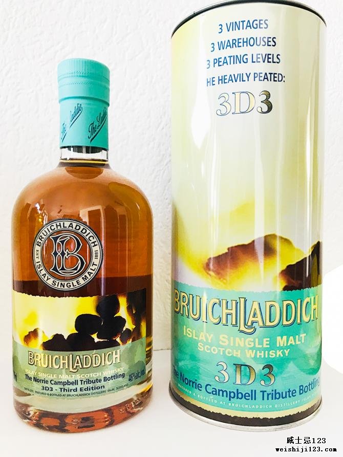 Bruichladdich 3D3 - Third Edition