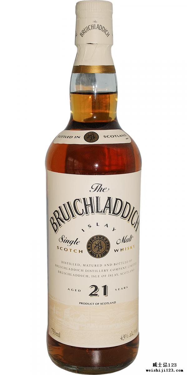 Bruichladdich 21-year-old