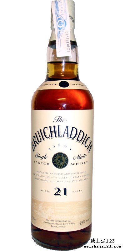 Bruichladdich 21-year-old