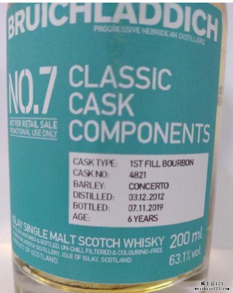 Bruichladdich 2012