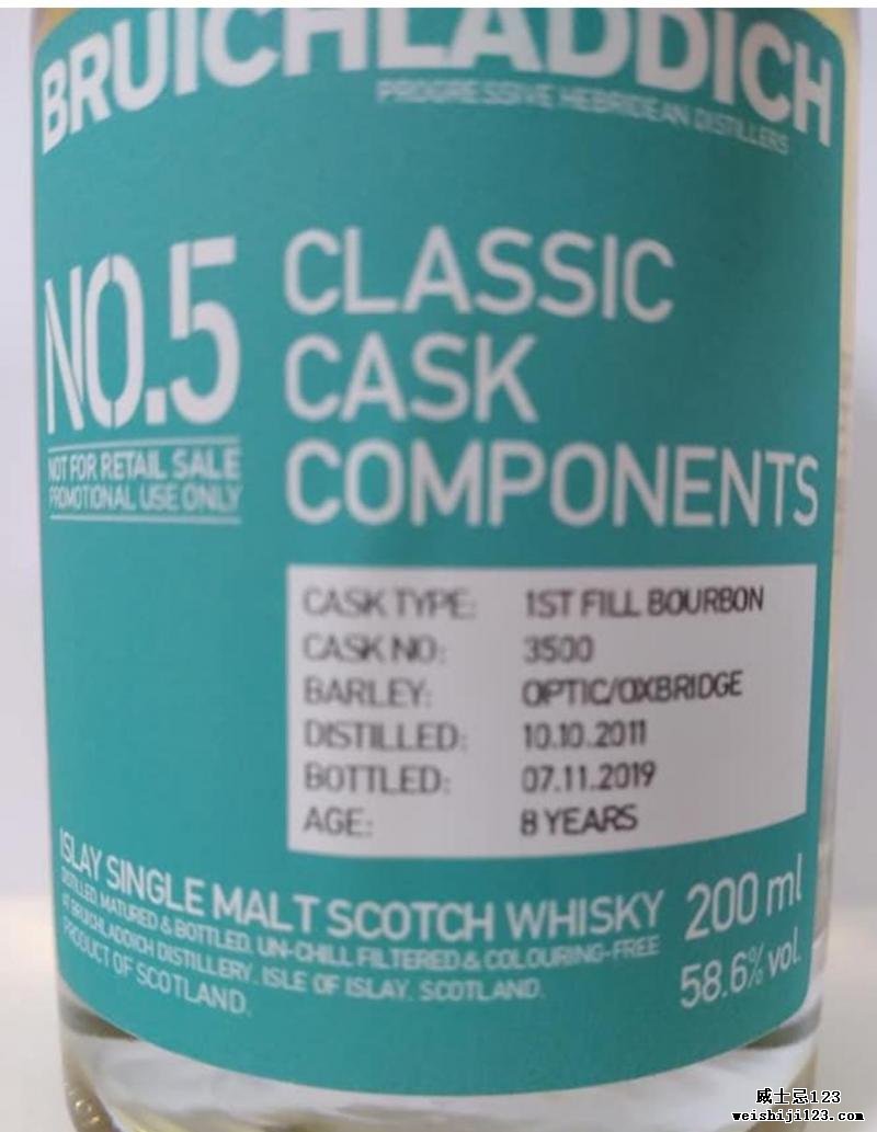 Bruichladdich 2011