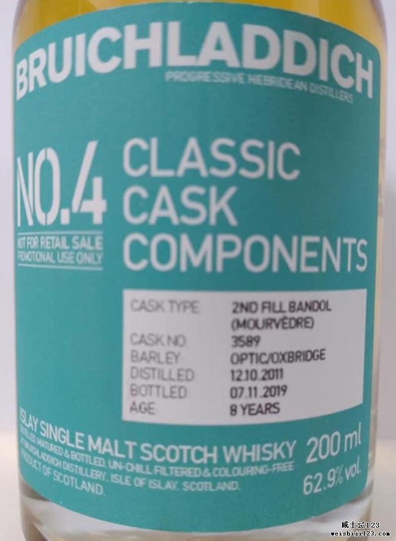 Bruichladdich 2011