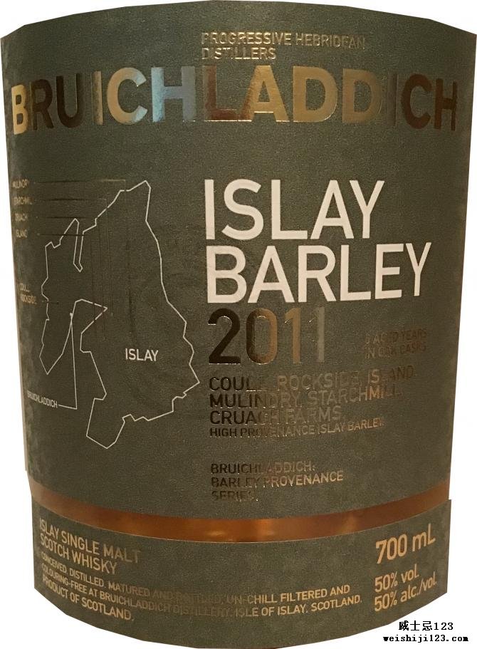 Bruichladdich 2011