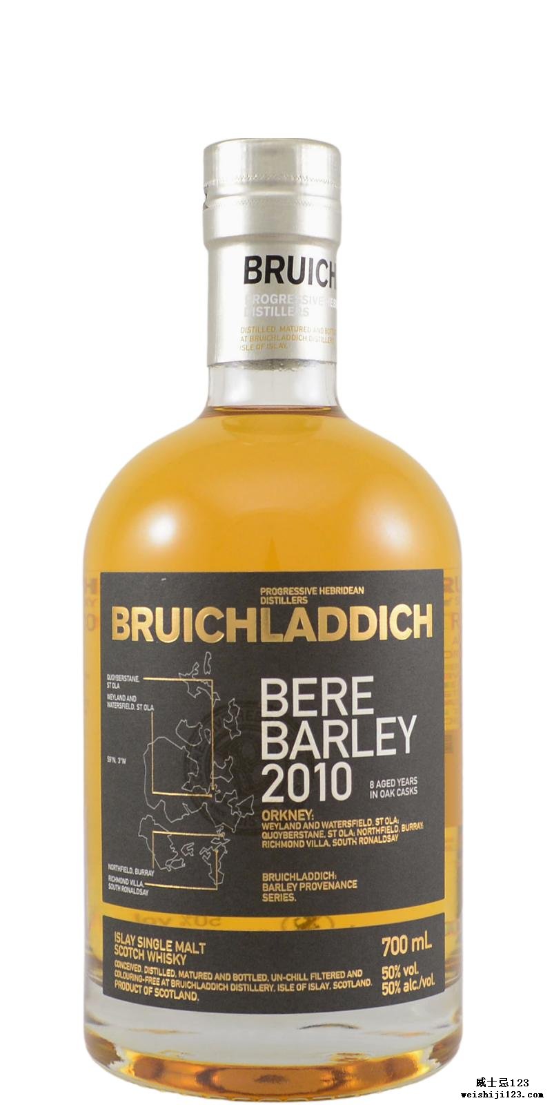 Bruichladdich 2010