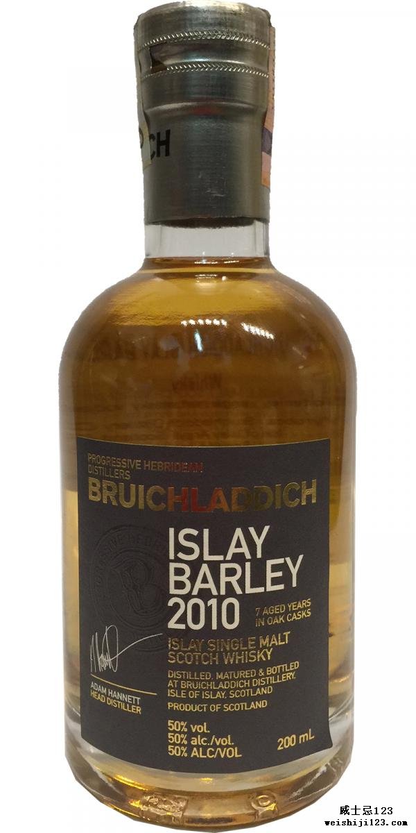 Bruichladdich 2010