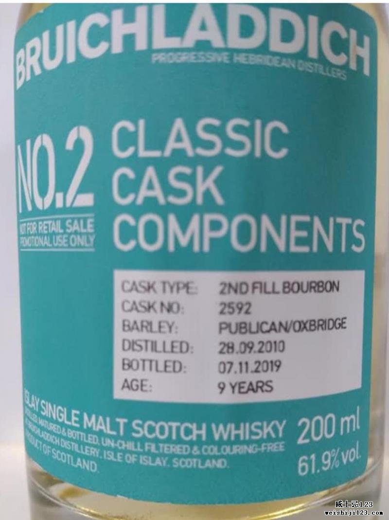 Bruichladdich 2010