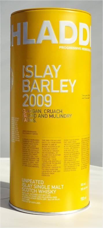 Bruichladdich 2009 Islay Barley