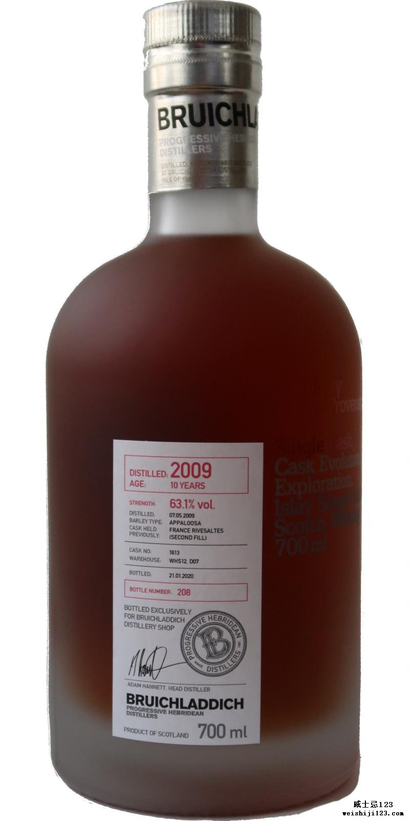 Bruichladdich 2009