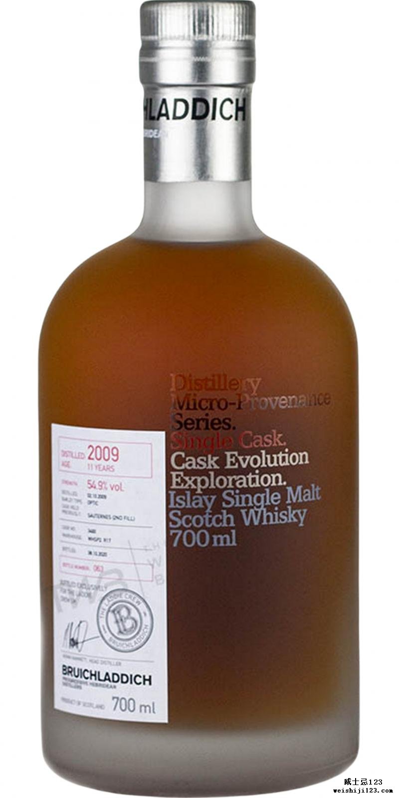 Bruichladdich 2009