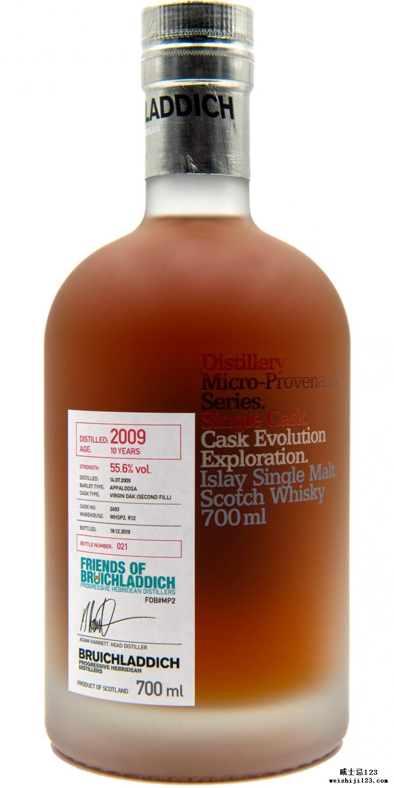 Bruichladdich 2009