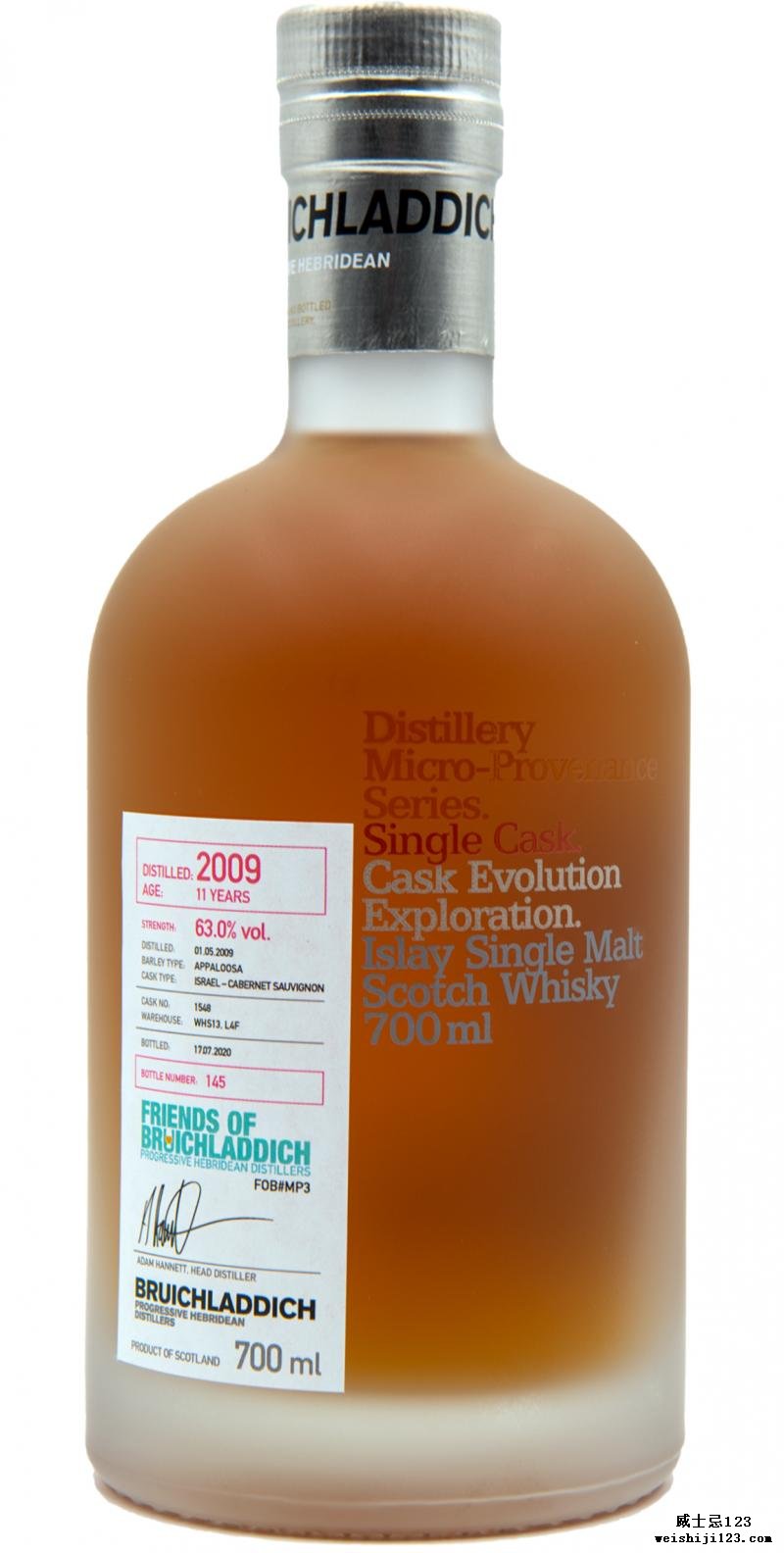 Bruichladdich 2009