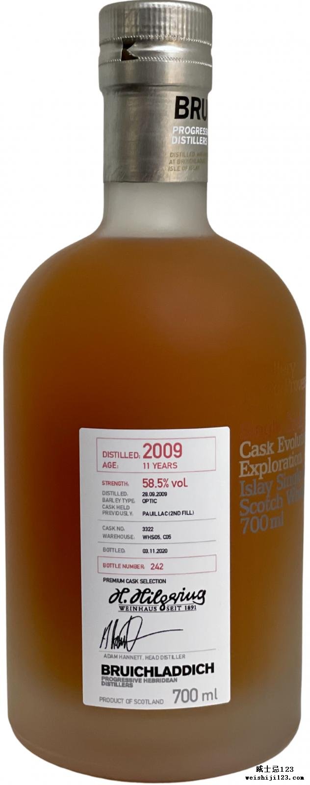 Bruichladdich 2009