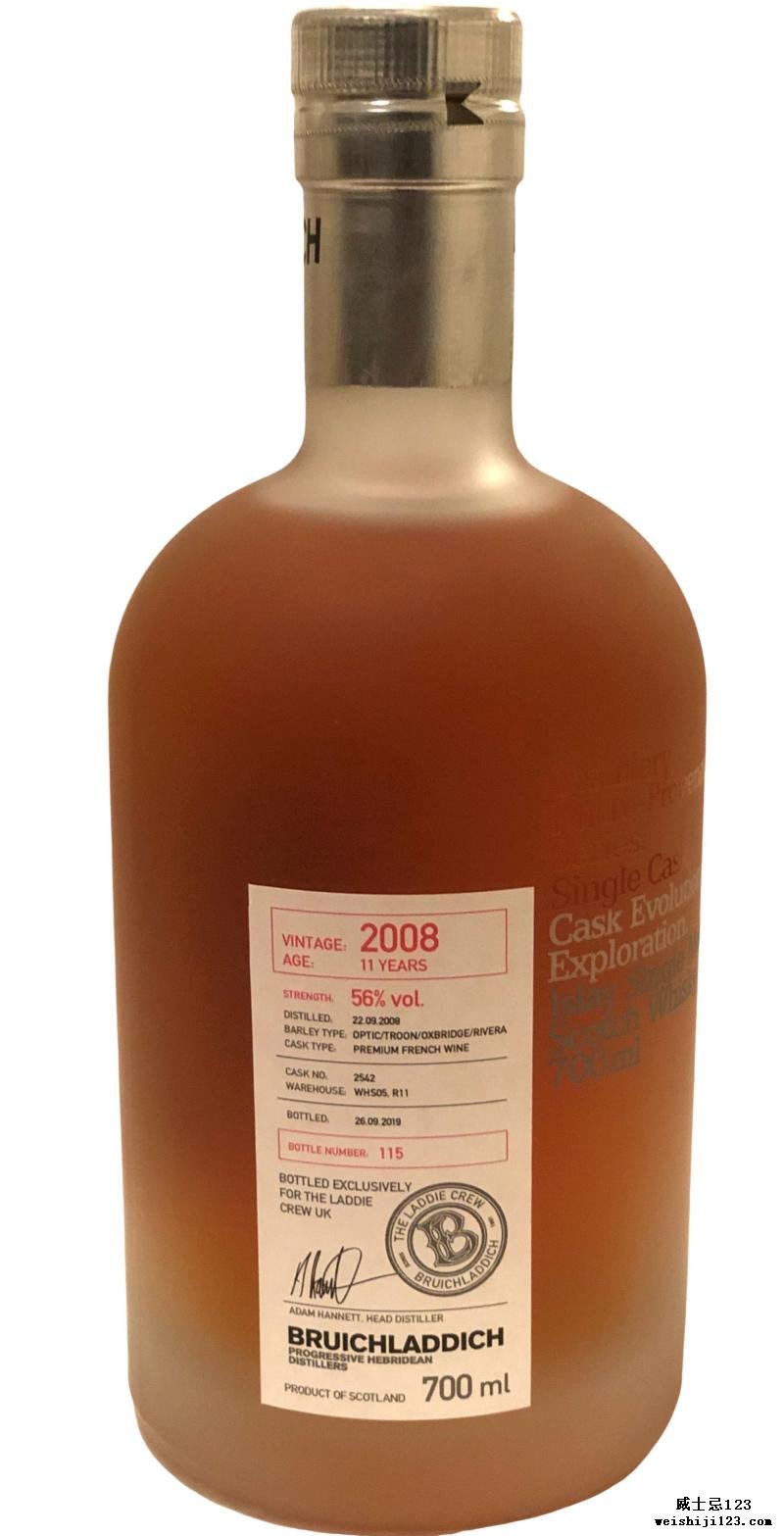 Bruichladdich 2008